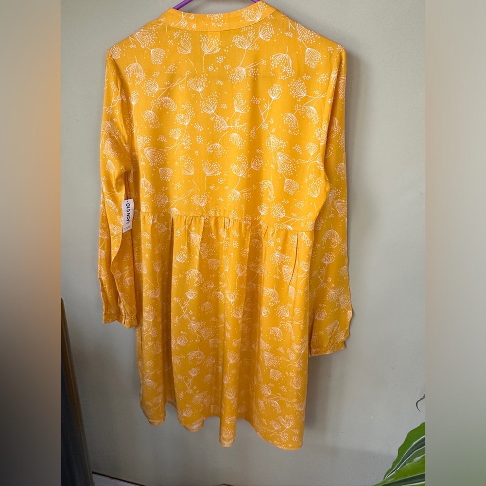 Old Navy Bright Yellow Dress Size SP - Picture 3 of 9